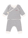 Petit bateau 3-piece striped suit