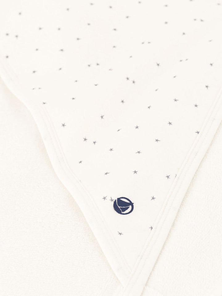 Petit Bateau square bathrobe stars