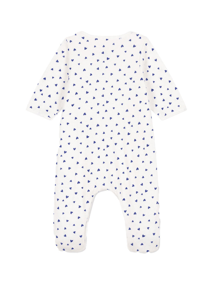 Petit Bateau baby bodyjama hearts