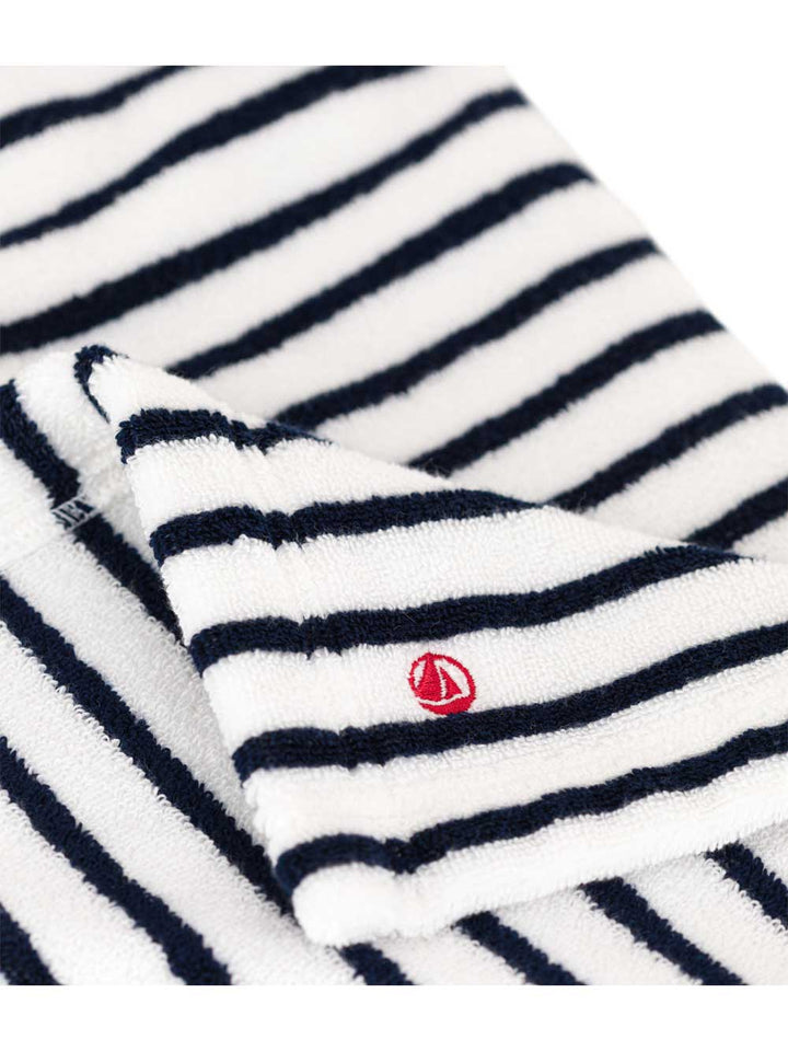 Petit Bateau striped bathing cape