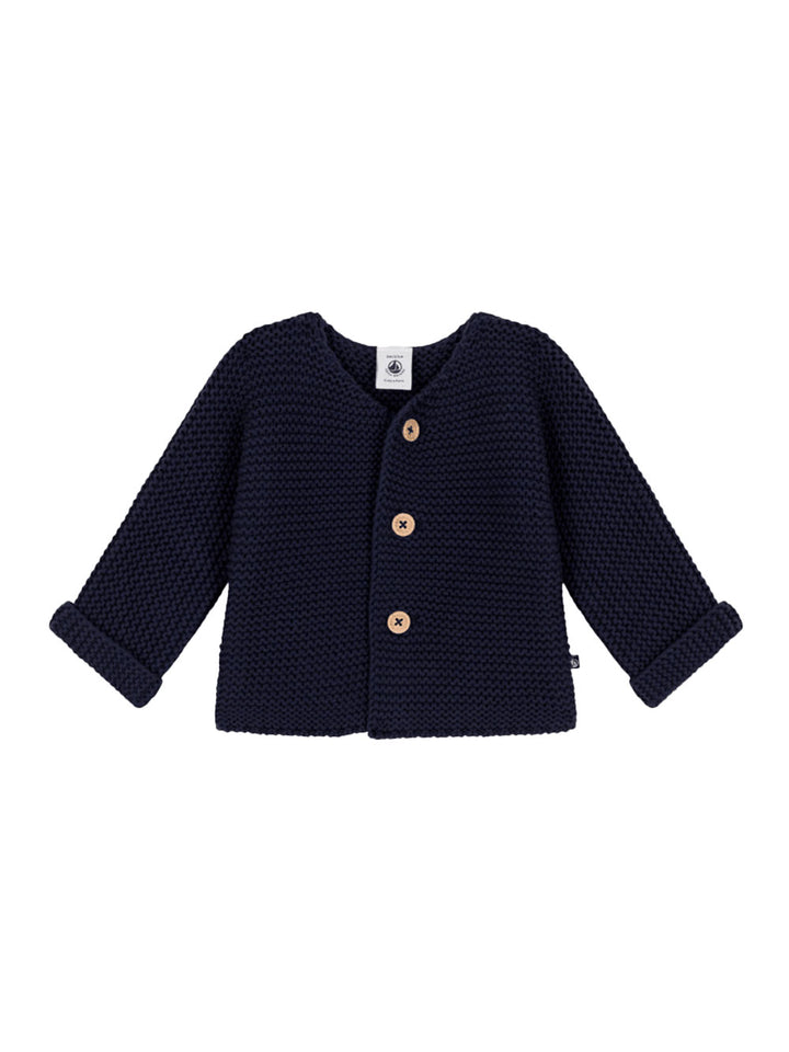 Petit Bateau baby blue cardigan
