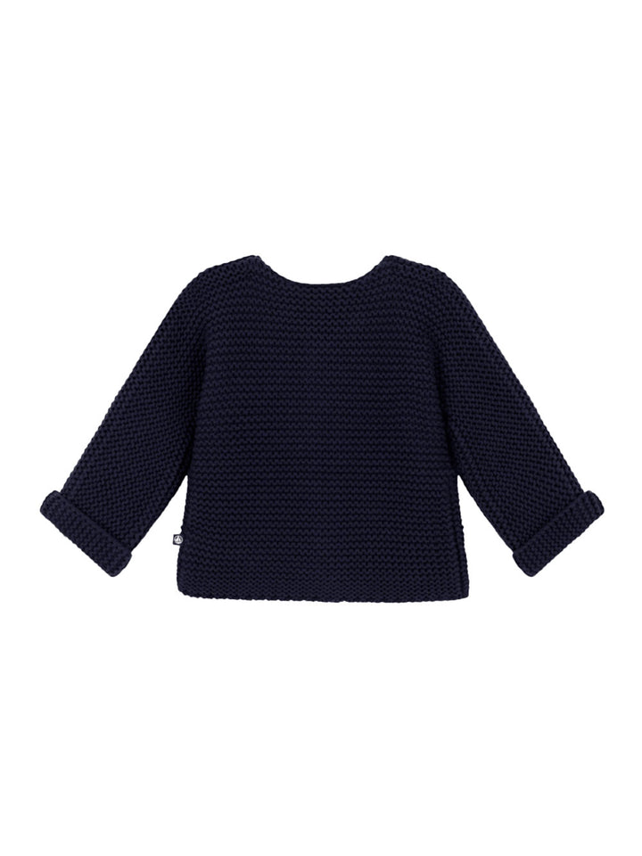 Petit Bateau baby blue cardigan
