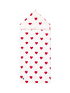 Petit Bateau hearts bath cape