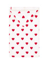 Petit Bateau hearts bath cape