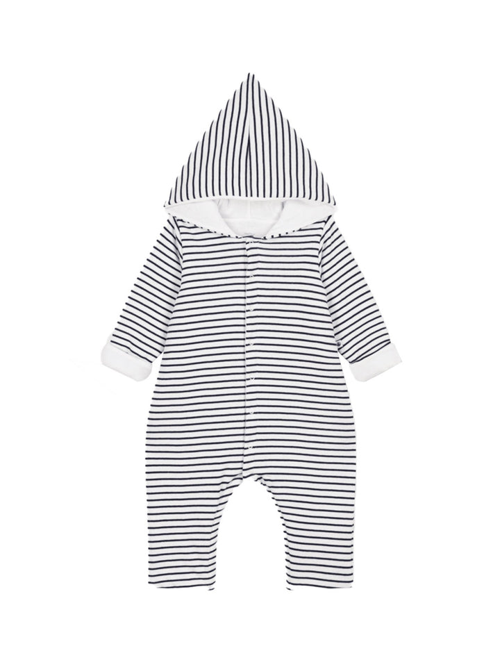 Petit Bateau tutina senza piedi cappuccio