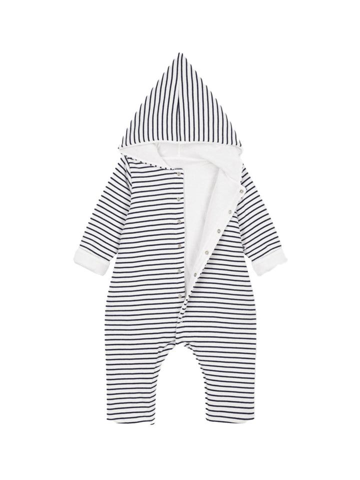 Petit Bateau tutina senza piedi cappuccio