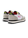 Sun68 white Ally Solid nylon women's sneakers