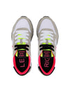 Sun68 white Ally Solid nylon women's sneakers