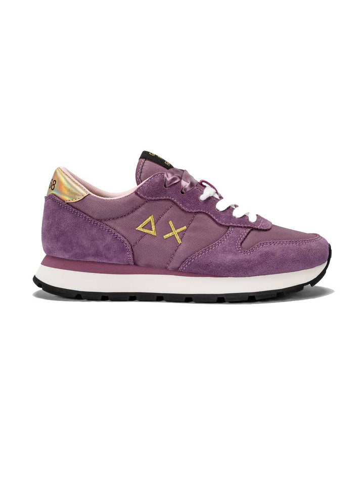 Sun68 Ally Gold Girl sneakers donna malva