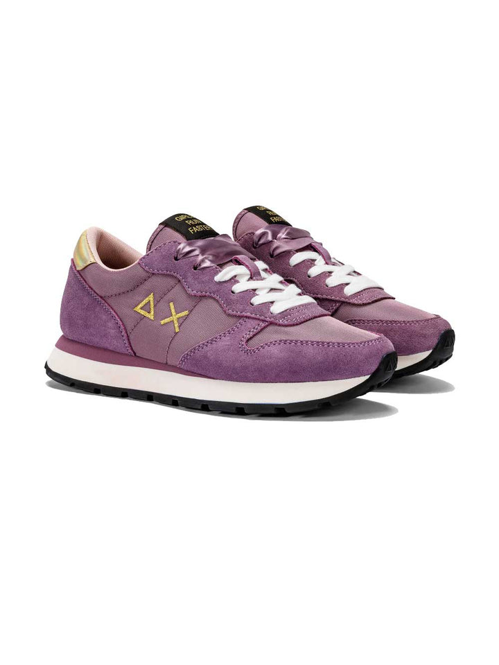 Sun68 Ally Gold Girl sneakers donna malva