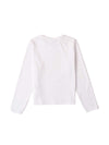 Superga t-shirt girl shoes print