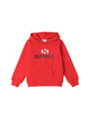 Superga Unisex Kids Sweatshirt Red Hood
