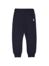 Superga children's tracksuit trousers in blue cotton