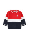 Timberland color block children's pullover