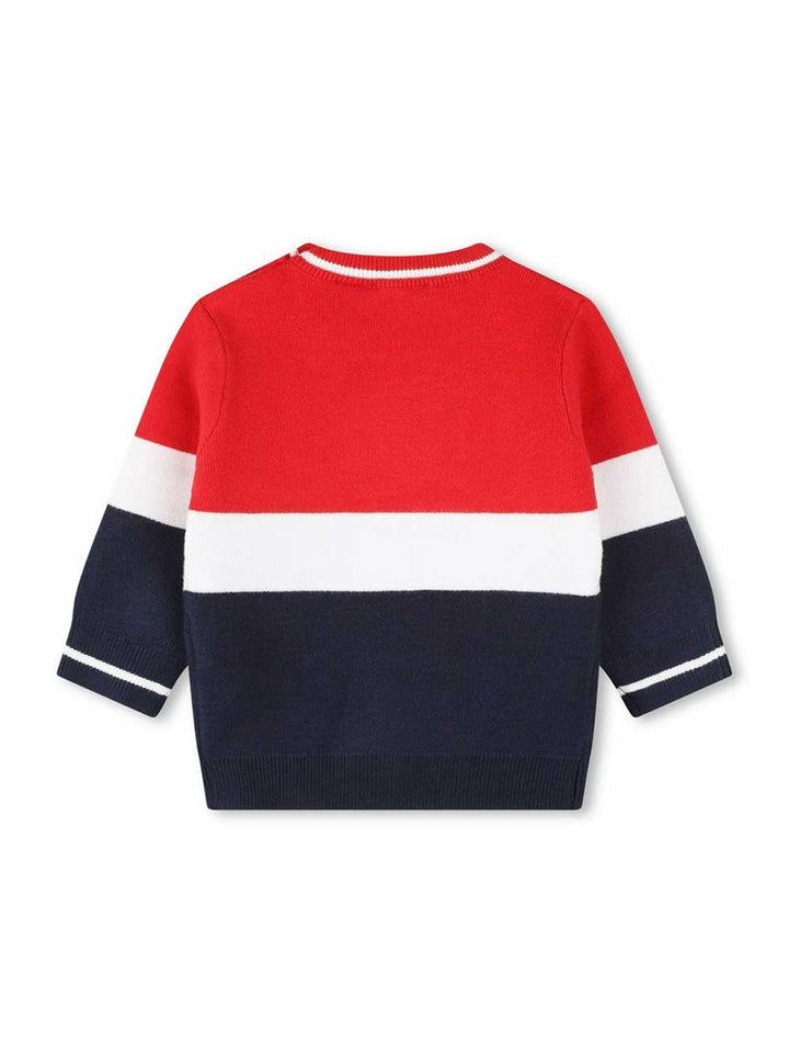 Timberland color block children's pullover