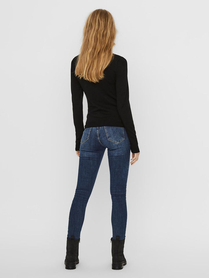 Vero Moda Glory pullover nero collo alto