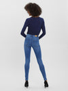 Sophia Jeans Women's Skinny Medium Blue