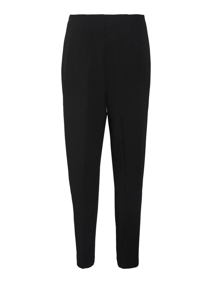 Vmsandy women's black tapered fit trousers