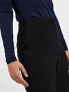 Vmsandy women's black tapered fit trousers