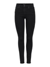 Vmjune women's black skinny jeans