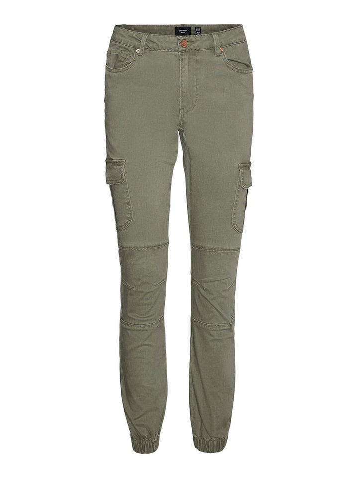 Vero Moda vmivy green cargo pants