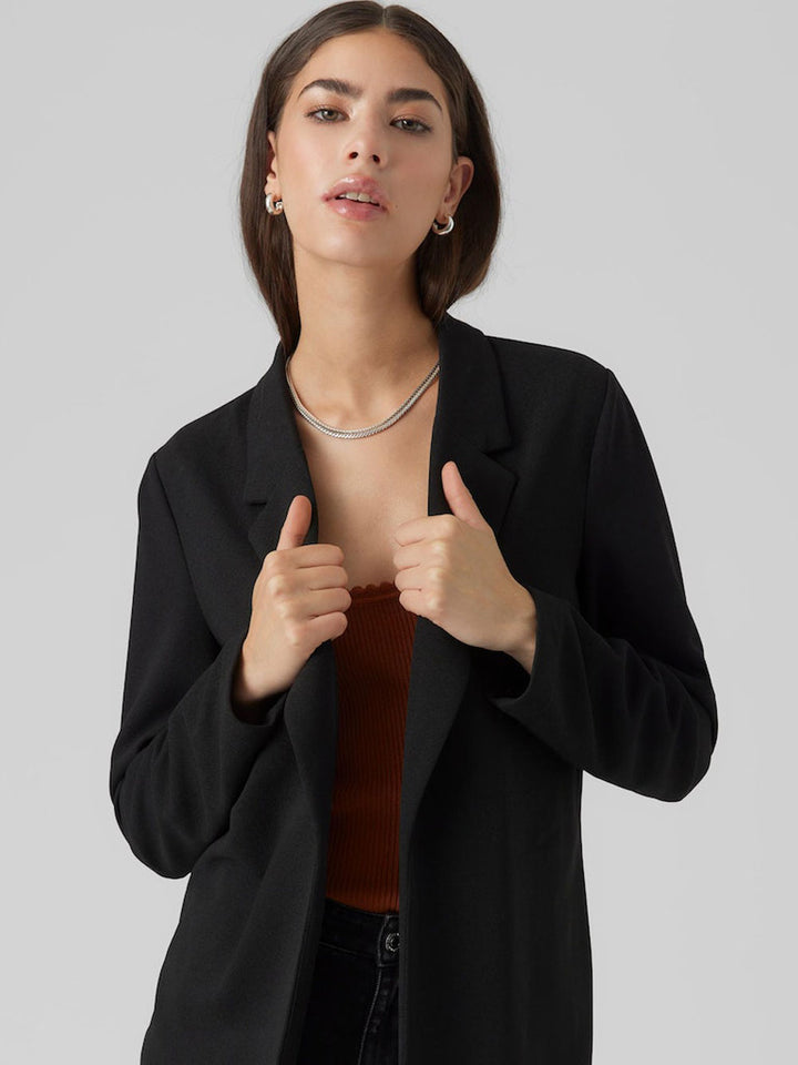 Women's black blazer jacket