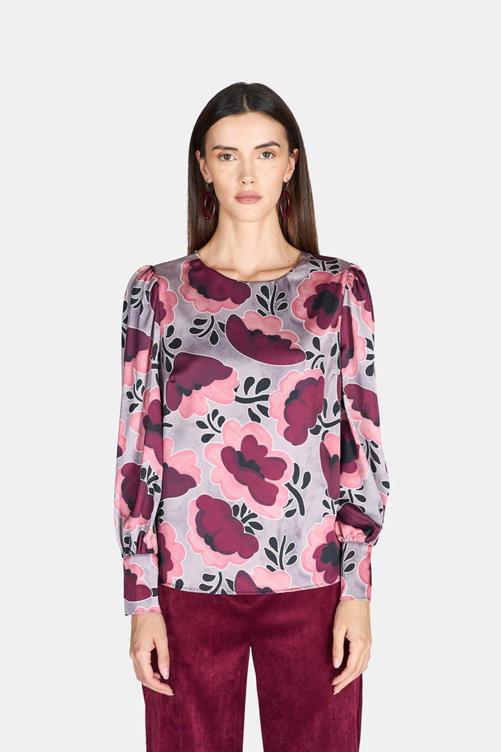 Blusa ARTIGLI da DONNA - Bordeaux Antico