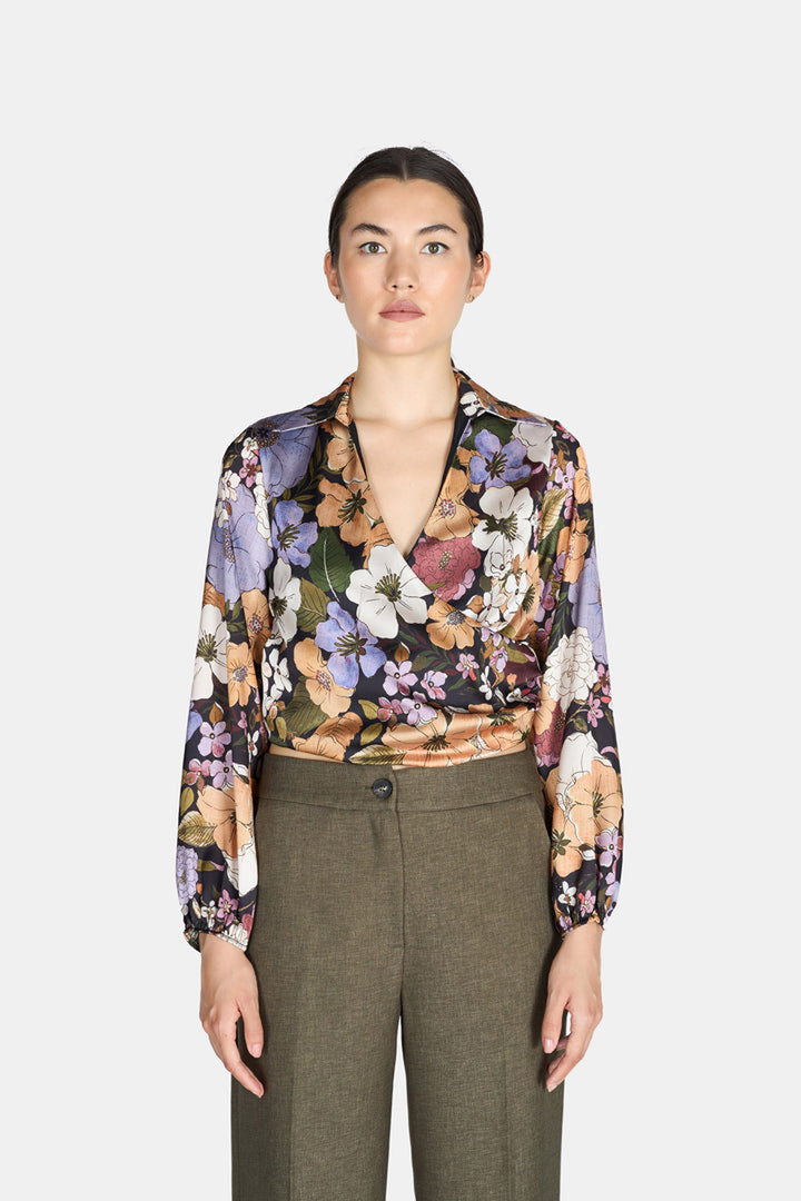 Blusa ARTIGLI da DONNA - Nero Glicine