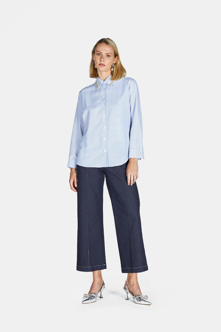 ARTIGLI Camicia ARTIGLI da DONNA - Bianco Blu