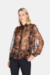 Camicia ARTIGLI da DONNA - Nero Bruciato