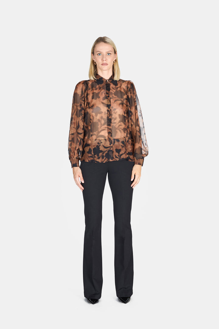 Camicia ARTIGLI da DONNA - Nero Bruciato