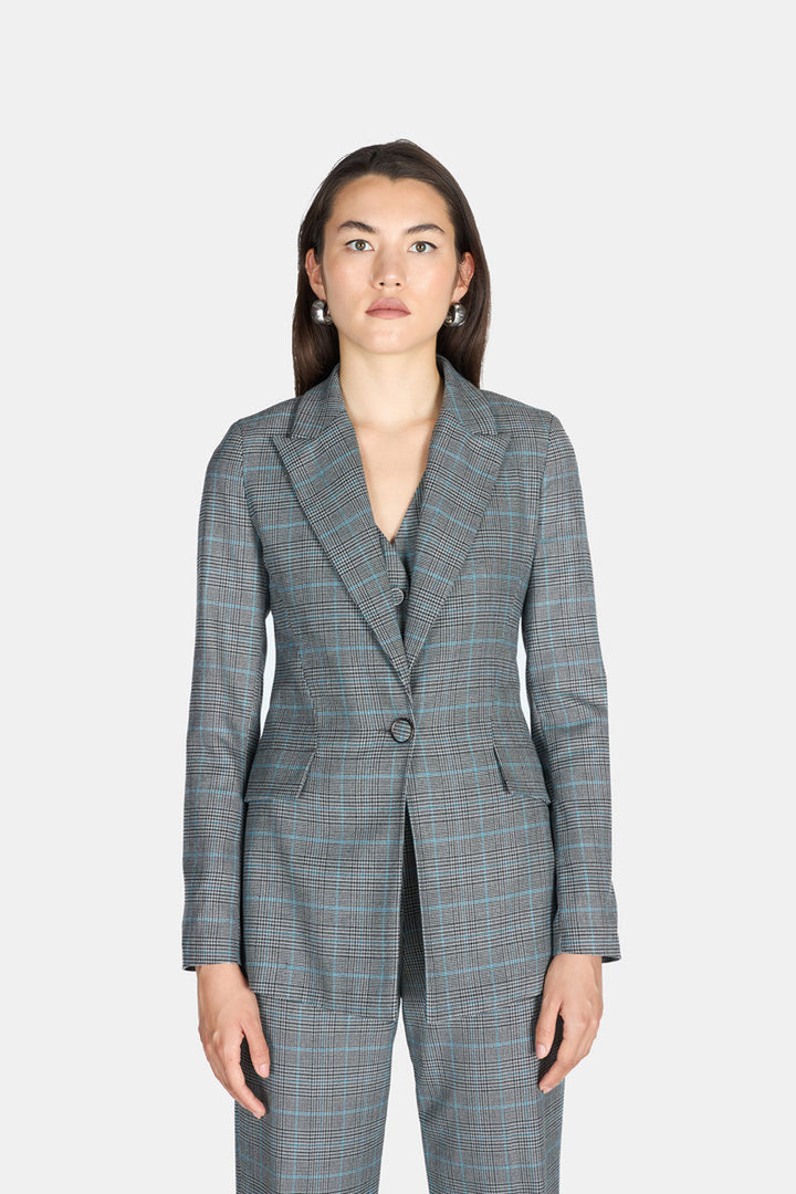 ARTIGLI Jacket for WOMEN - Teal Grey