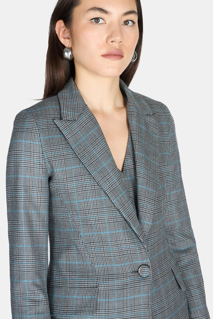 ARTIGLI Jacket for WOMEN - Teal Grey