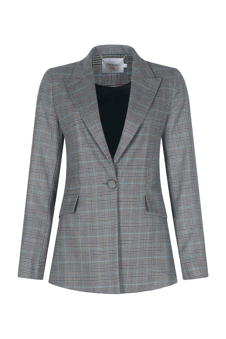 ARTIGLI Jacket for WOMEN - Teal Grey