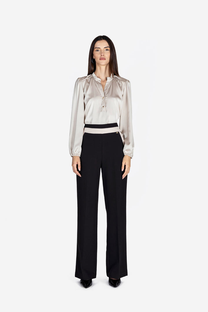 Pantalone ARTIGLI da DONNA - Nero Avorio