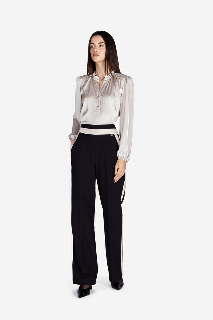 Pantalone ARTIGLI da DONNA - Nero Avorio
