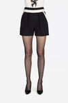 Shorts ARTIGLI da DONNA - Nero Avorio