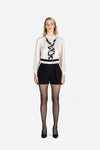 Shorts ARTIGLI da DONNA - Nero Avorio