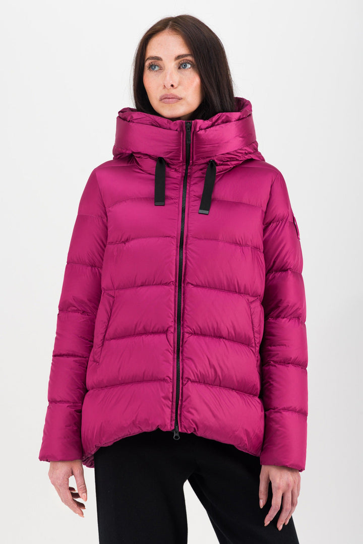 BOMBOOGIE Down Jacket for WOMEN - FUCHSIA CYCLAME