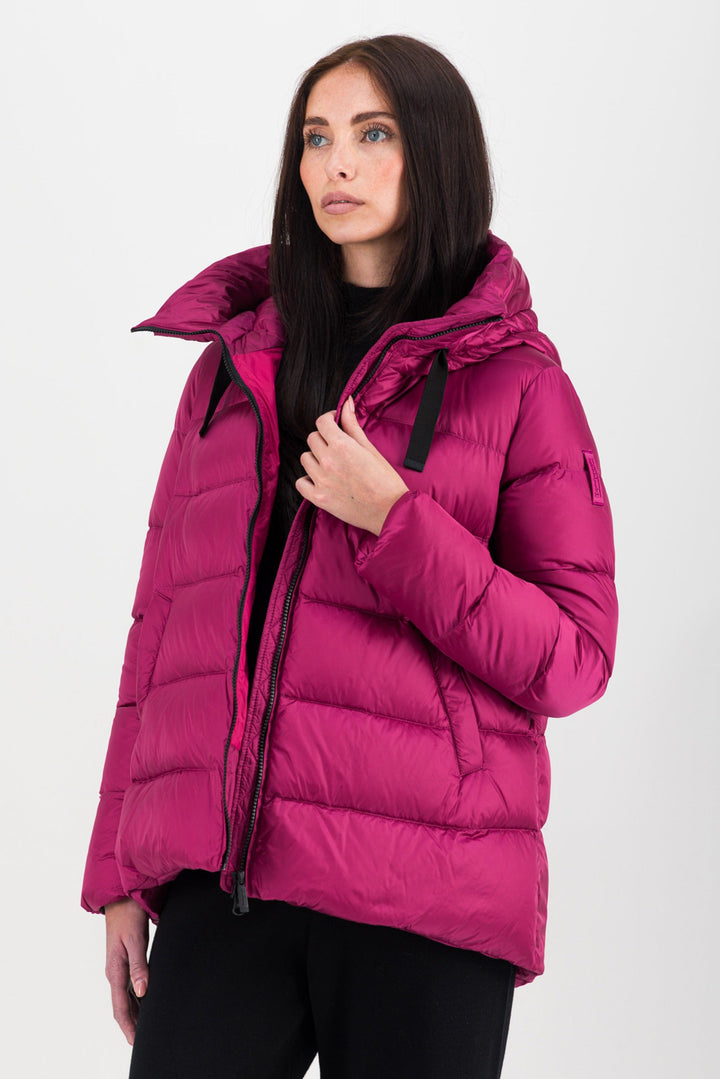 BOMBOOGIE Down Jacket for WOMEN - FUCHSIA CYCLAME