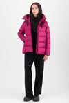 BOMBOOGIE Down Jacket for WOMEN - FUCHSIA CYCLAME