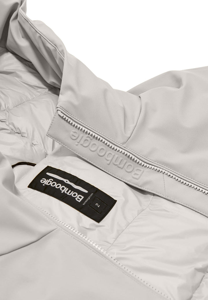 BOMBOOGIE Down Jacket for WOMEN - crystal grey