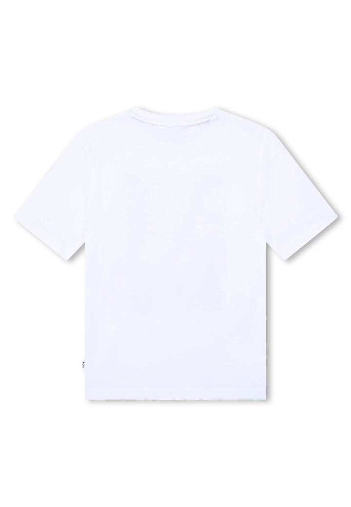 T-shirt BOSS da BAMBINO - Bianco