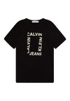 T-shirt CALVIN KLEIN JEANS da BAMBINO - Ck Black