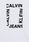 T-shirt CALVIN KLEIN JEANS da BAMBINO - Bright White