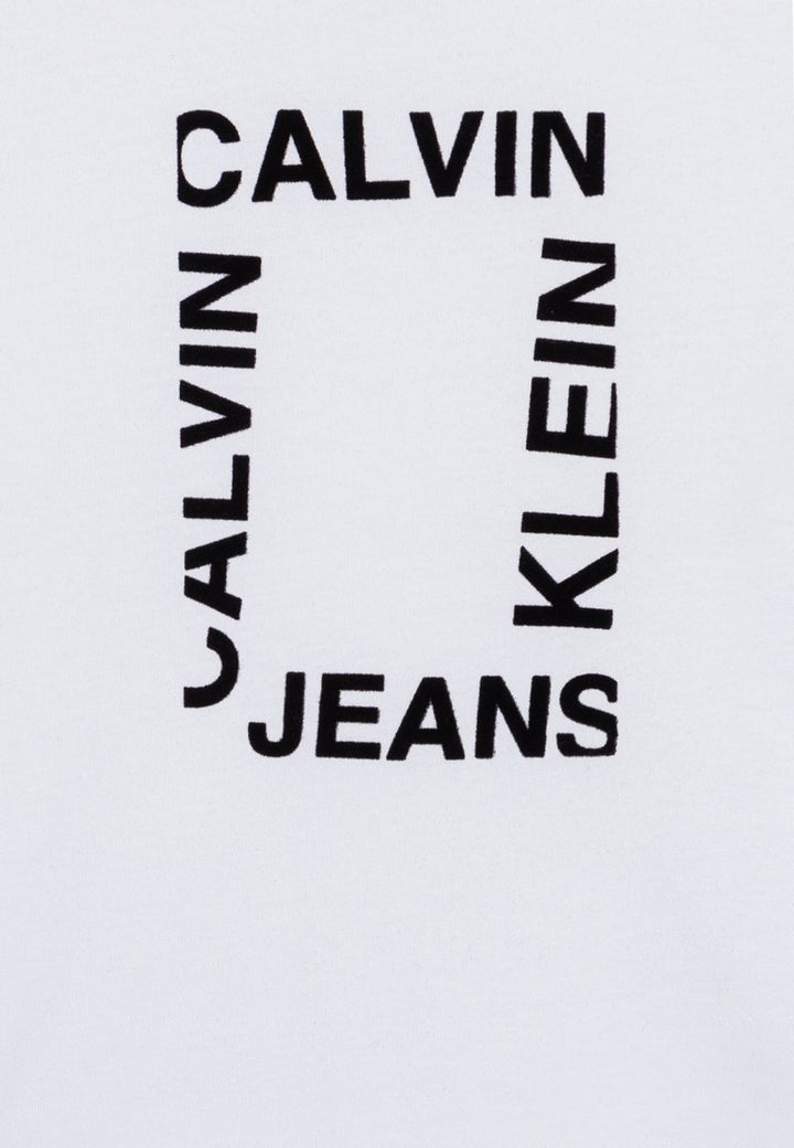T-shirt CALVIN KLEIN JEANS da BAMBINO - Bright White