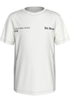 T-shirt CALVIN KLEIN JEANS da BAMBINO - Bright White