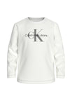 T-shirt CALVIN KLEIN JEANS da BAMBINI - Bright White