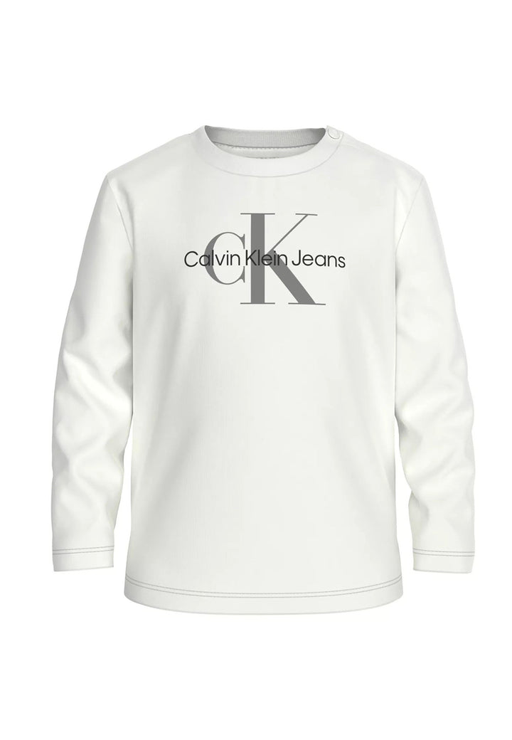T-shirt CALVIN KLEIN JEANS da BAMBINI - Bright White