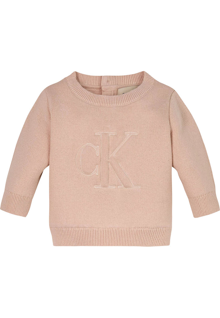Maglia CALVIN KLEIN JEANS da BAMBINI - Meringue Blush